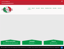 Tablet Screenshot of francoslongridge.com